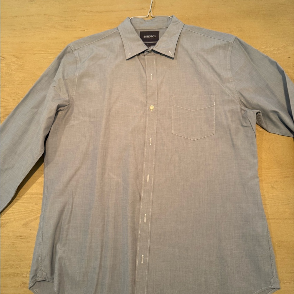 Men’s dress shirt size large- slim fit